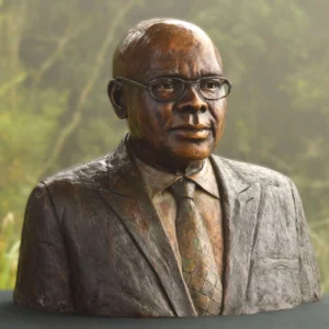Portrait Bust of the Late Dr B.J. Thusi
