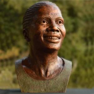 Portrait Bust of the Late Lesego Victoria Montoedi