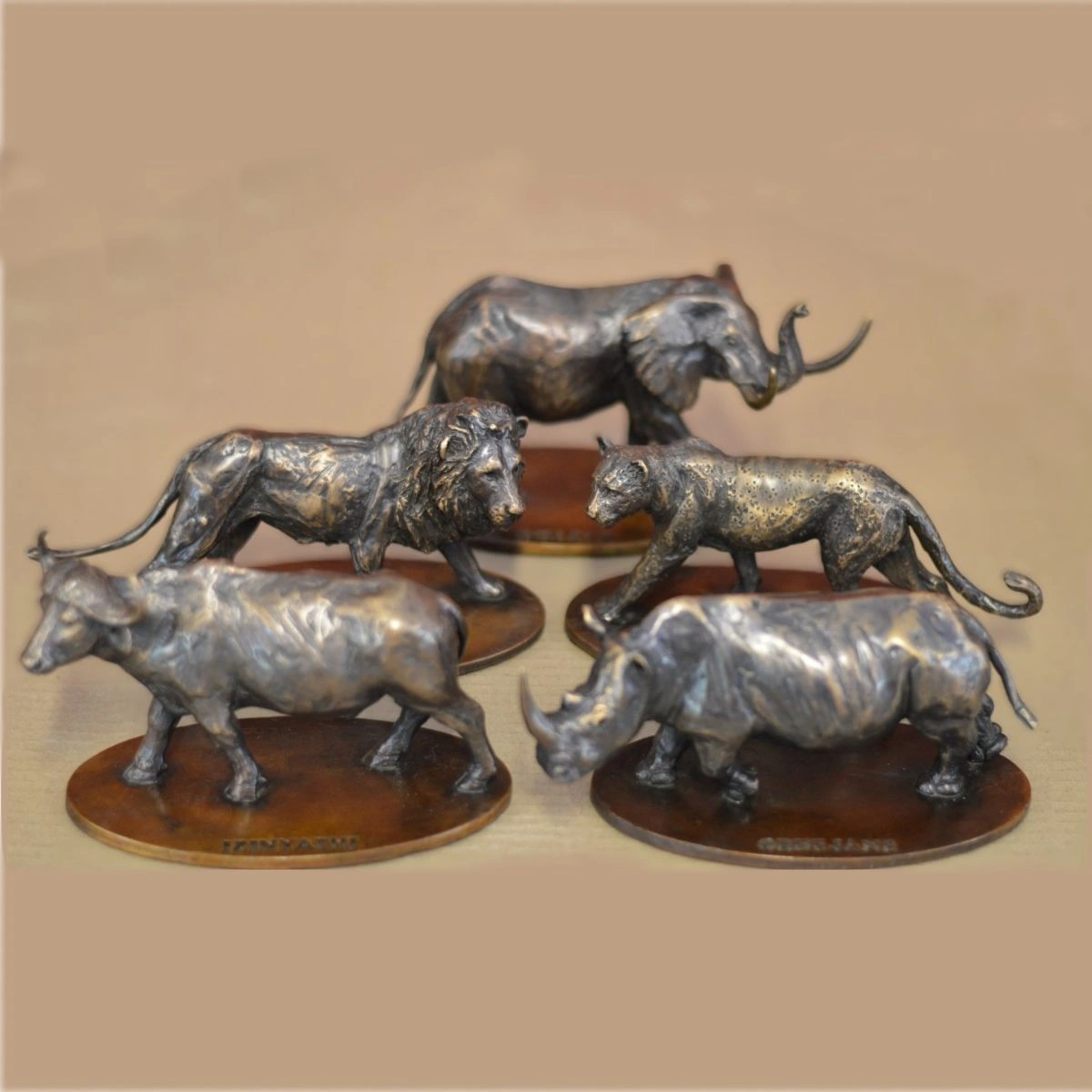 Big 5 - Small Bronze Collectibles