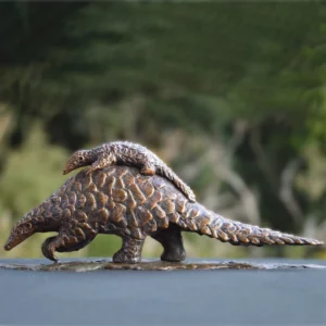 Piggyback Ride - Pangolin and Baby