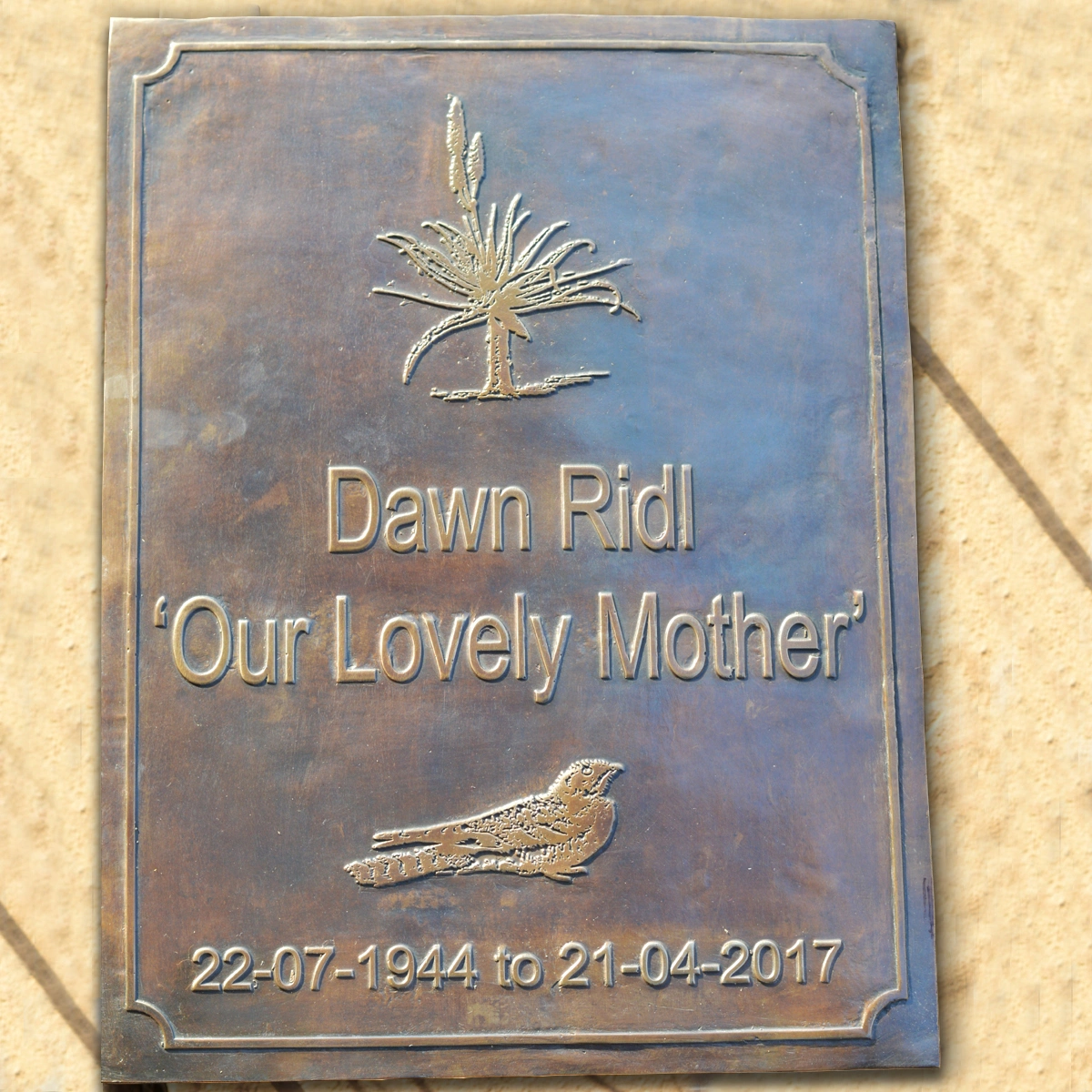 Our Lovely Mother Plaque